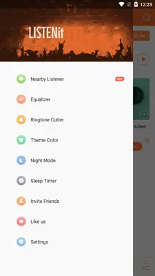 LISTENit android App screenshot 3